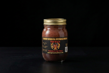 Load image into Gallery viewer, Elderberry Infused Full Spectrum Sea Moss Gel jar with gold label text